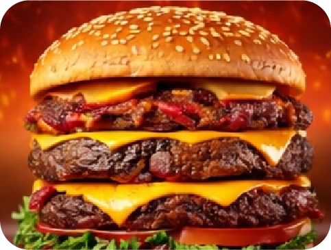 Triple Stack Burger