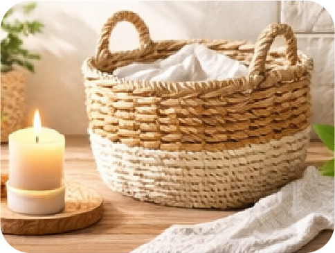 Bamboo Storage Basket