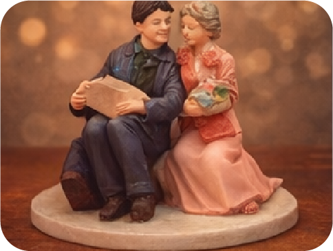 Couple Figurine Decor