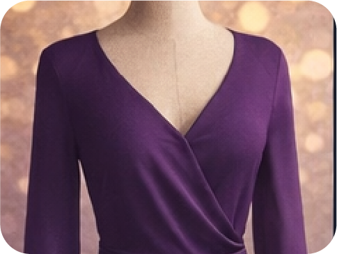 Elegant V-Neck Top