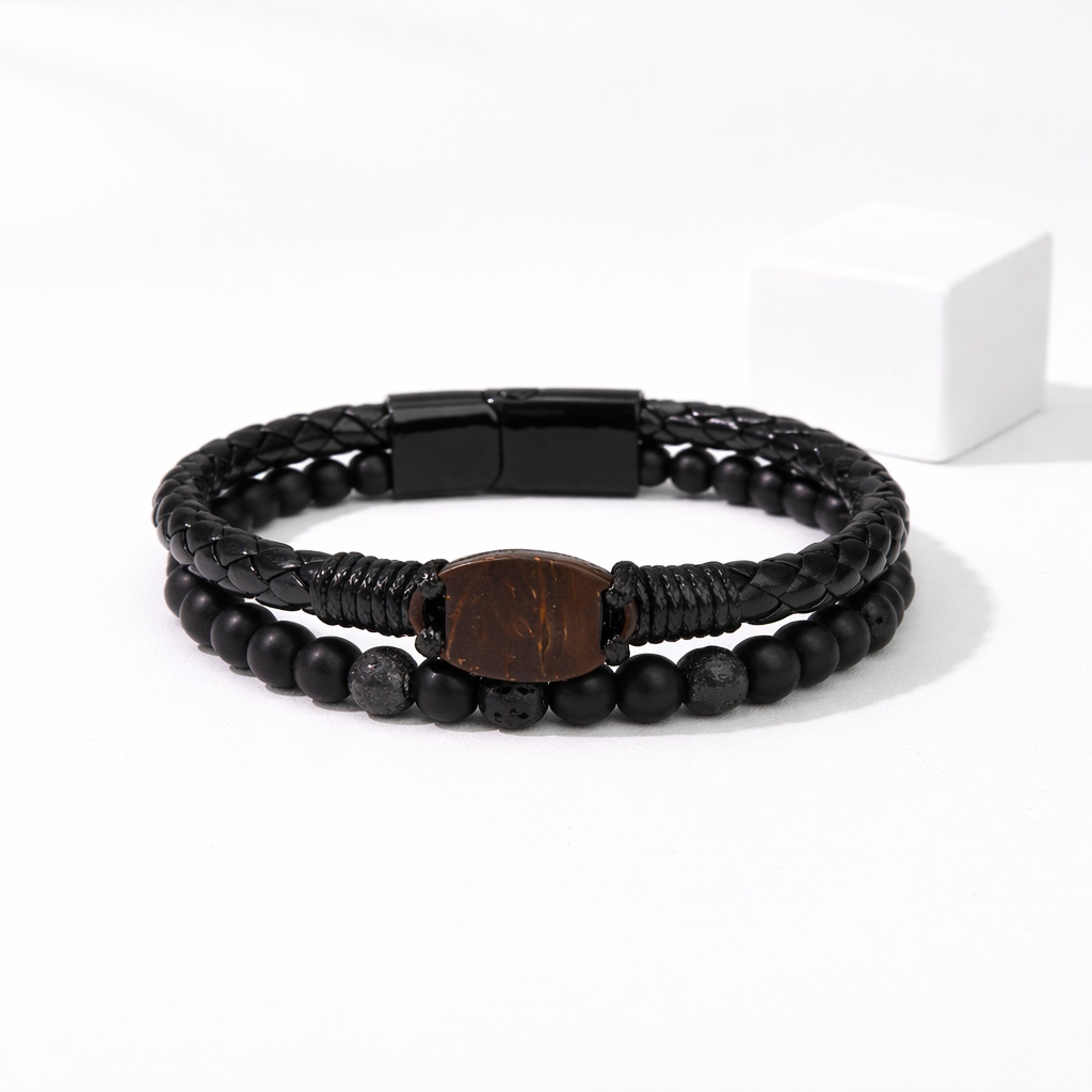 WiCard Heritage Brown NFC Bracelet