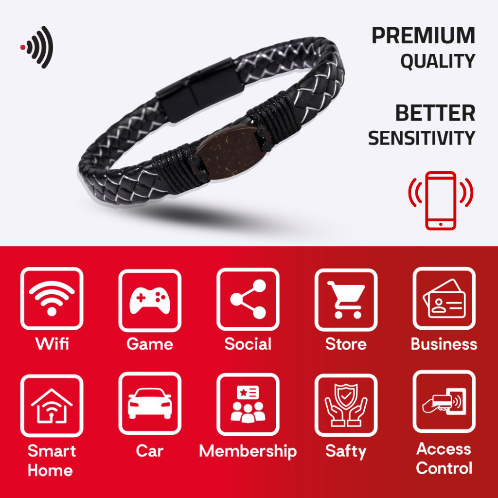 WiCard Classic Edge NFC Bracelet
