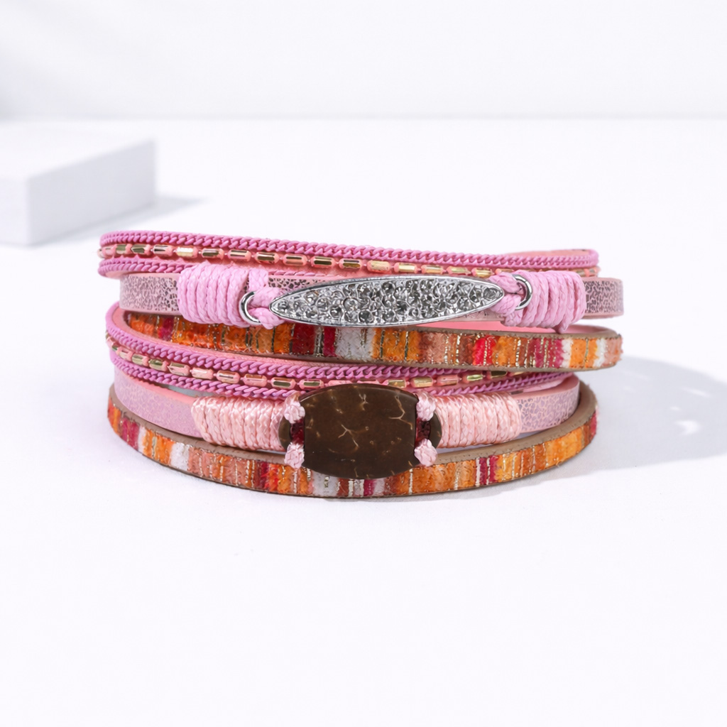 WiCard Pink Glow NFC Bracelet