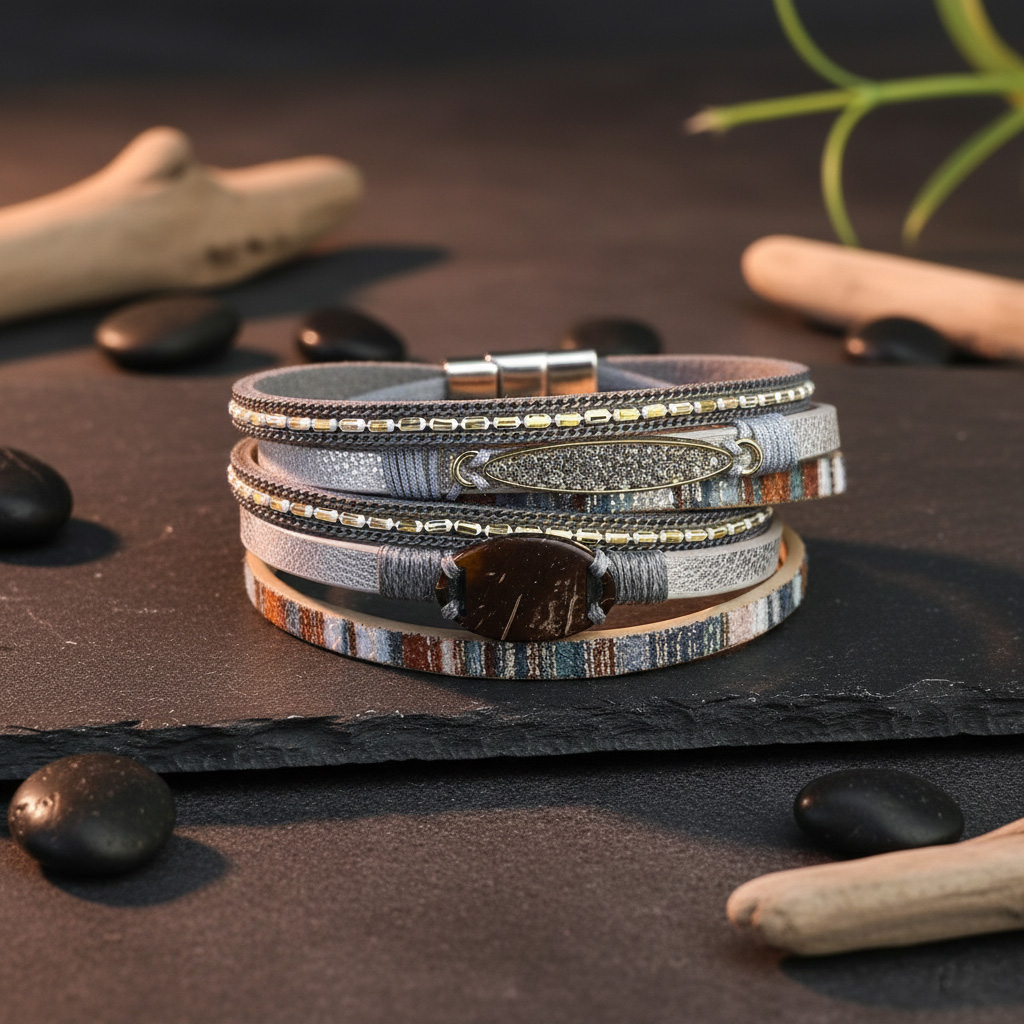 WiCard Silver Touch NFC Bracelet