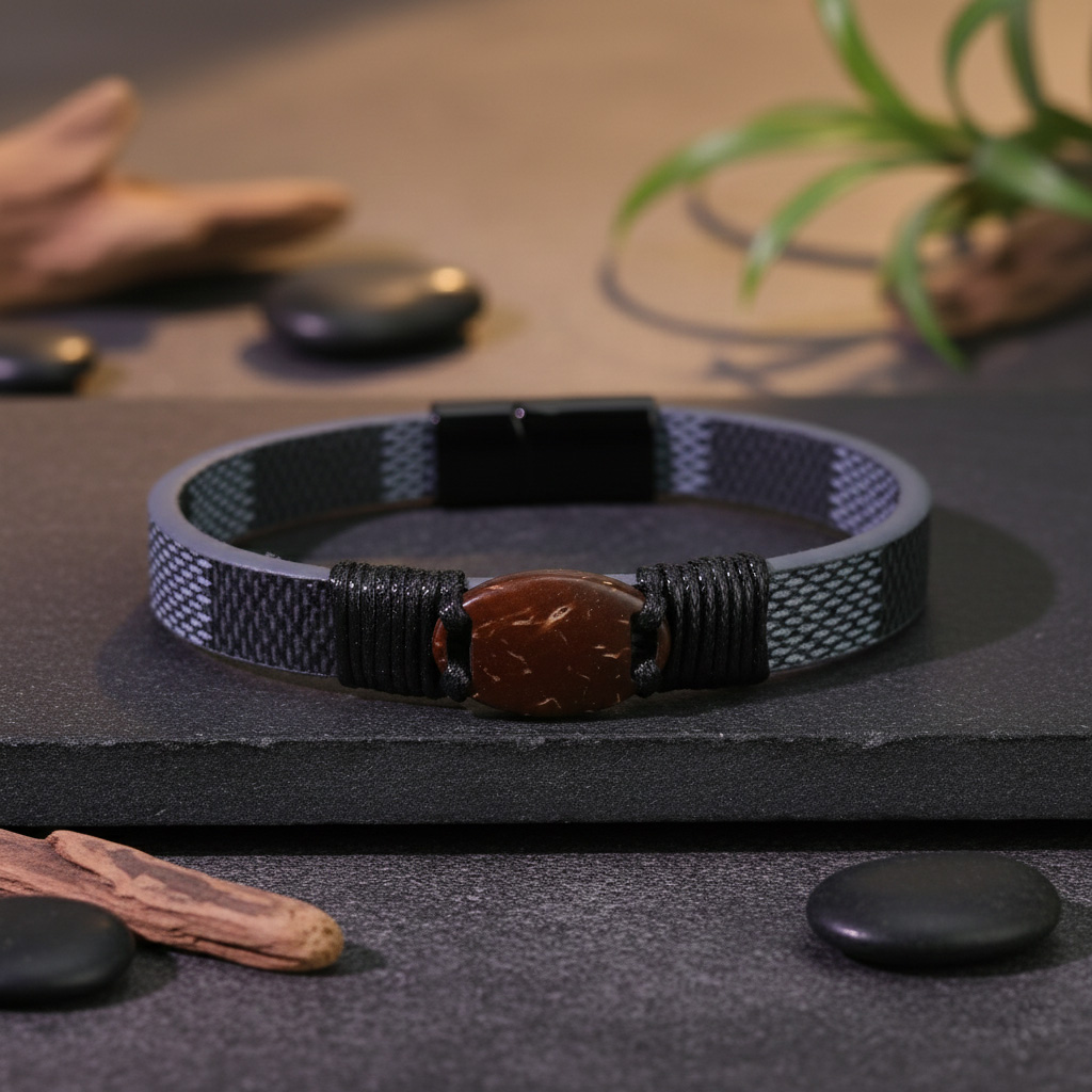 WiCard Dark Steel NFC Bracelet
