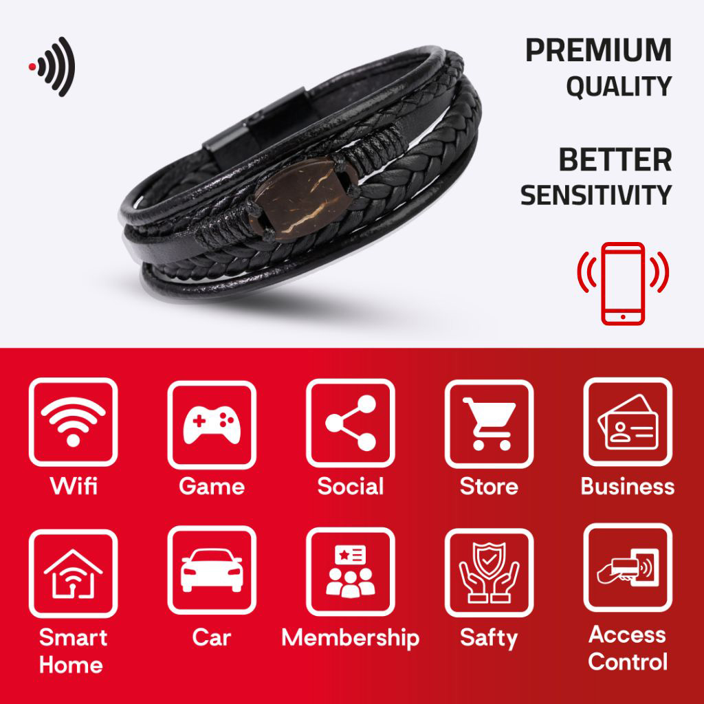 WiCard Obsidian Pro NFC Bracelet