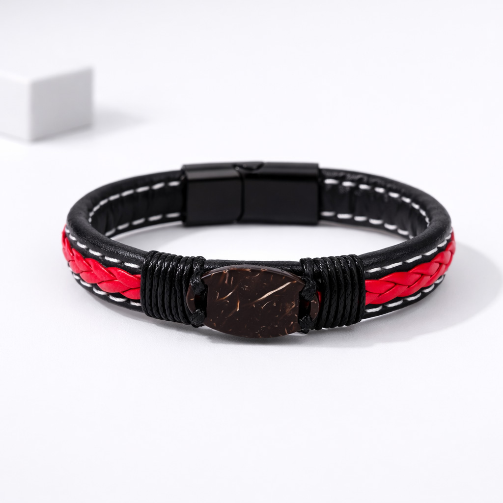 WiCard Red Pulse NFC Bracelet