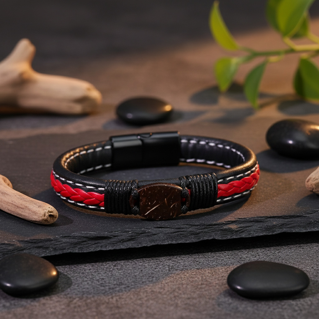 WiCard Red Pulse NFC Bracelet