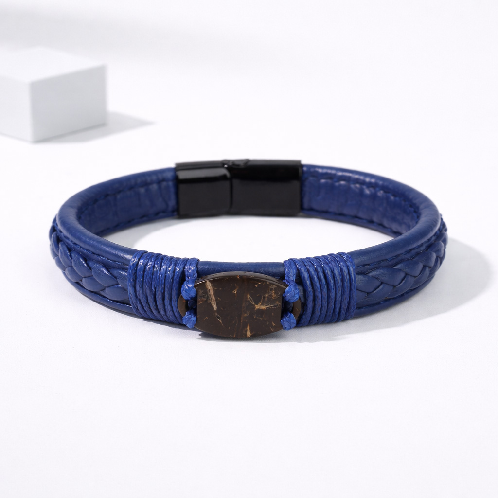 WiCard Royal Blue Slim NFC Bracelet