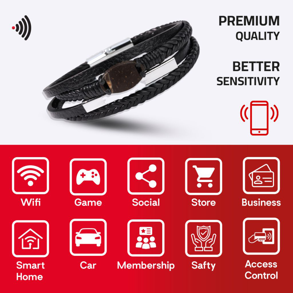 WiCard Stealth Pro NFC Bracelet