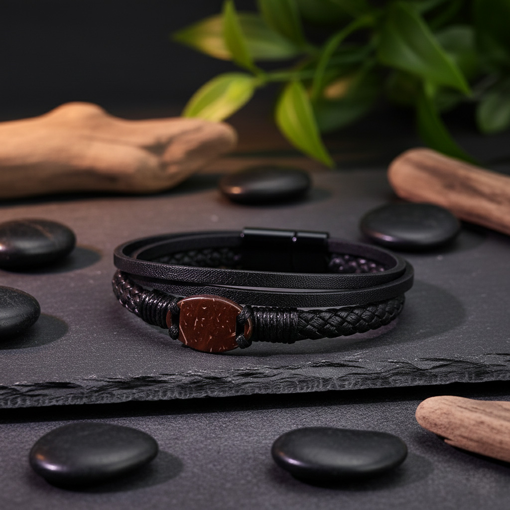 WiCard Midnight Wrap NFC Bracelet