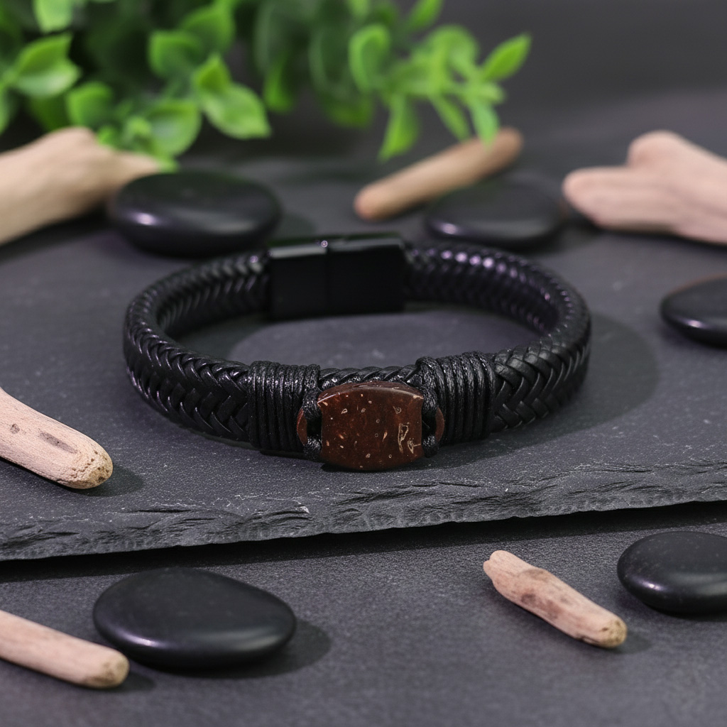 WiCard Black Core NFC Bracelet