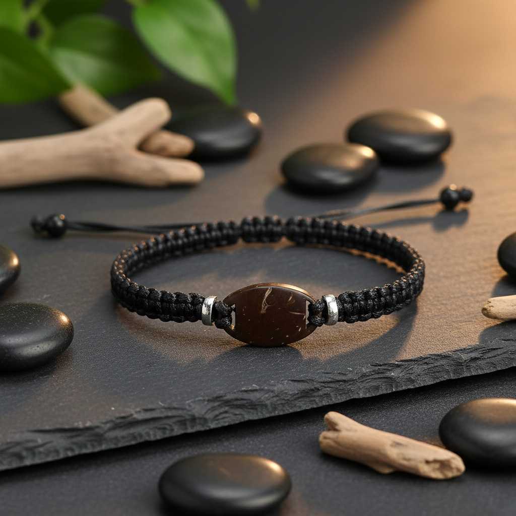 WiCard Black Cord Pro NFC Bracelet