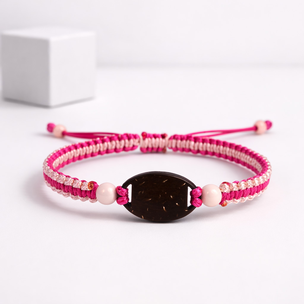 WiCard Pink Charm NFC Bracelet