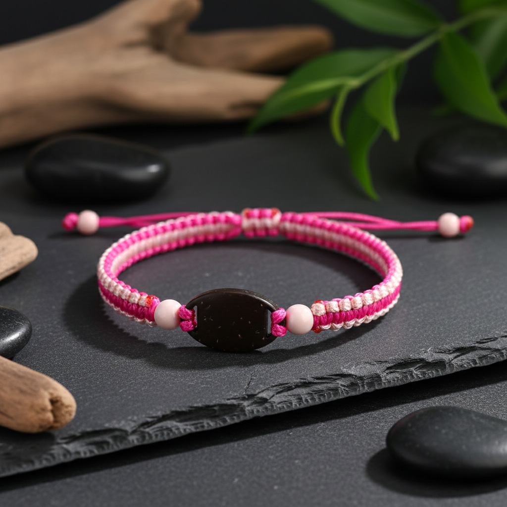 WiCard Pink Charm NFC Bracelet
