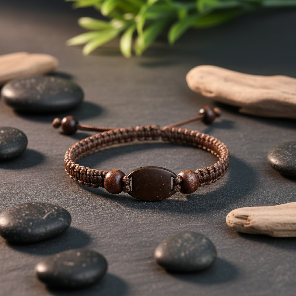 WiCard Earth Brown NFC Bracelet