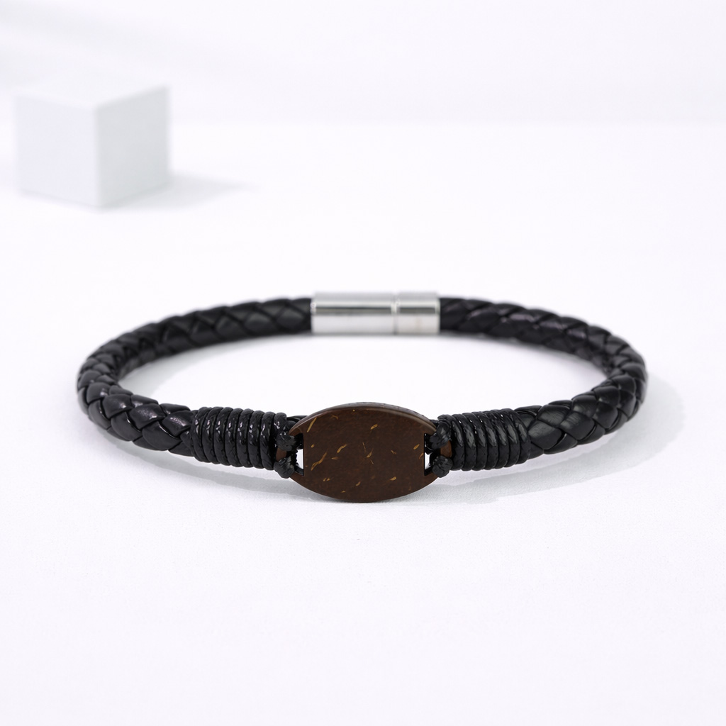 WiCard Black Minimal NFC Bracelet