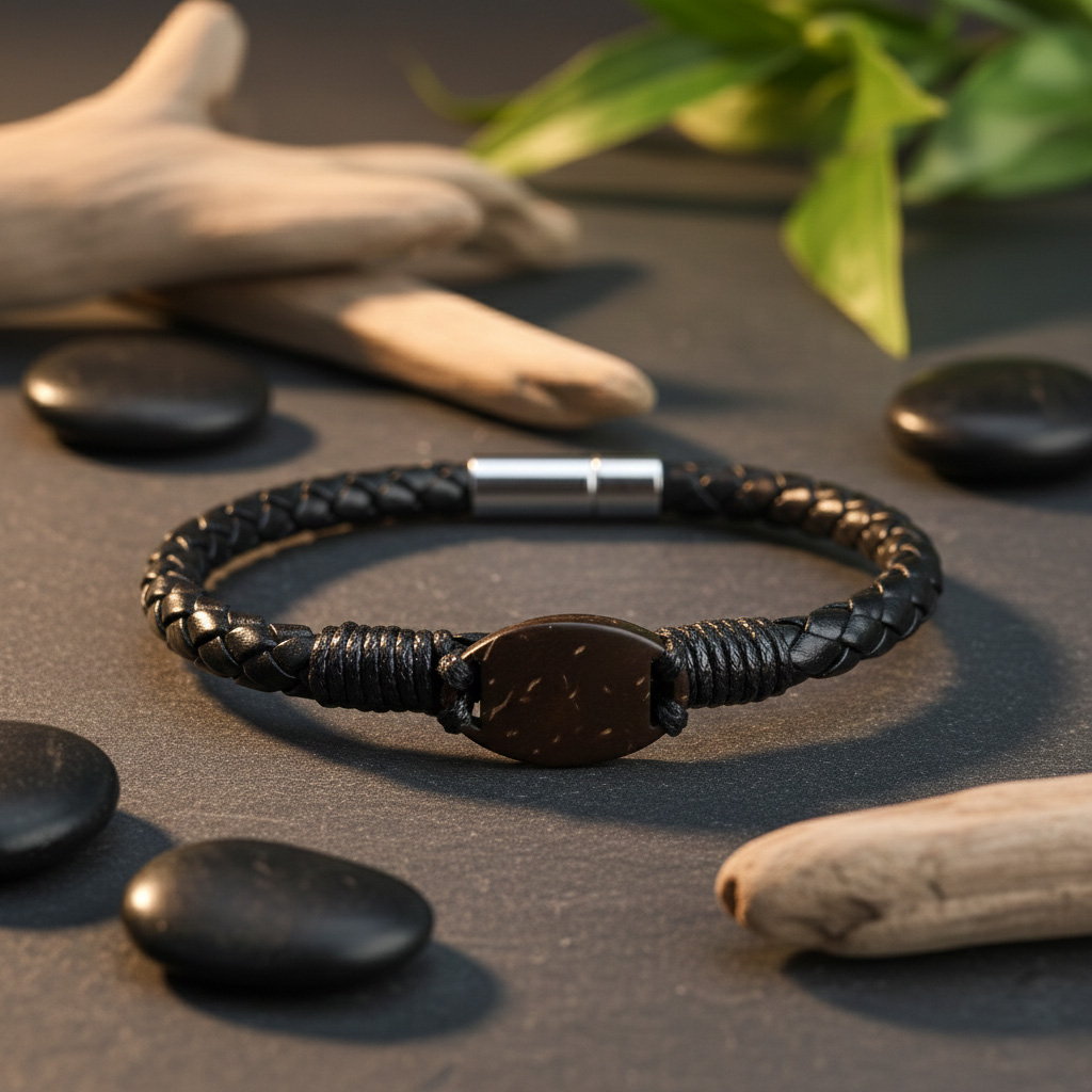 WiCard Black Minimal NFC Bracelet