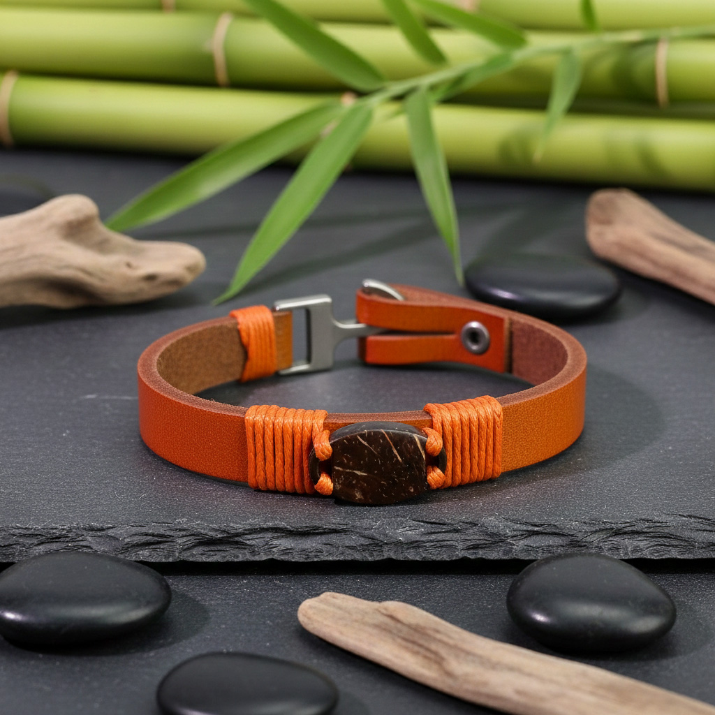 WiCard Orange Pulse NFC Bracelet