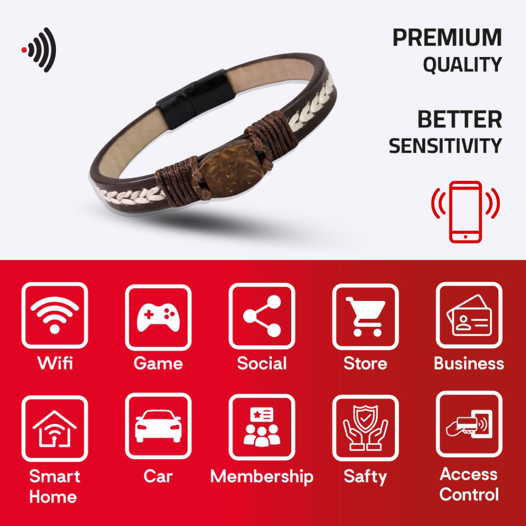 WiCard Heritage Slim NFC Bracelet