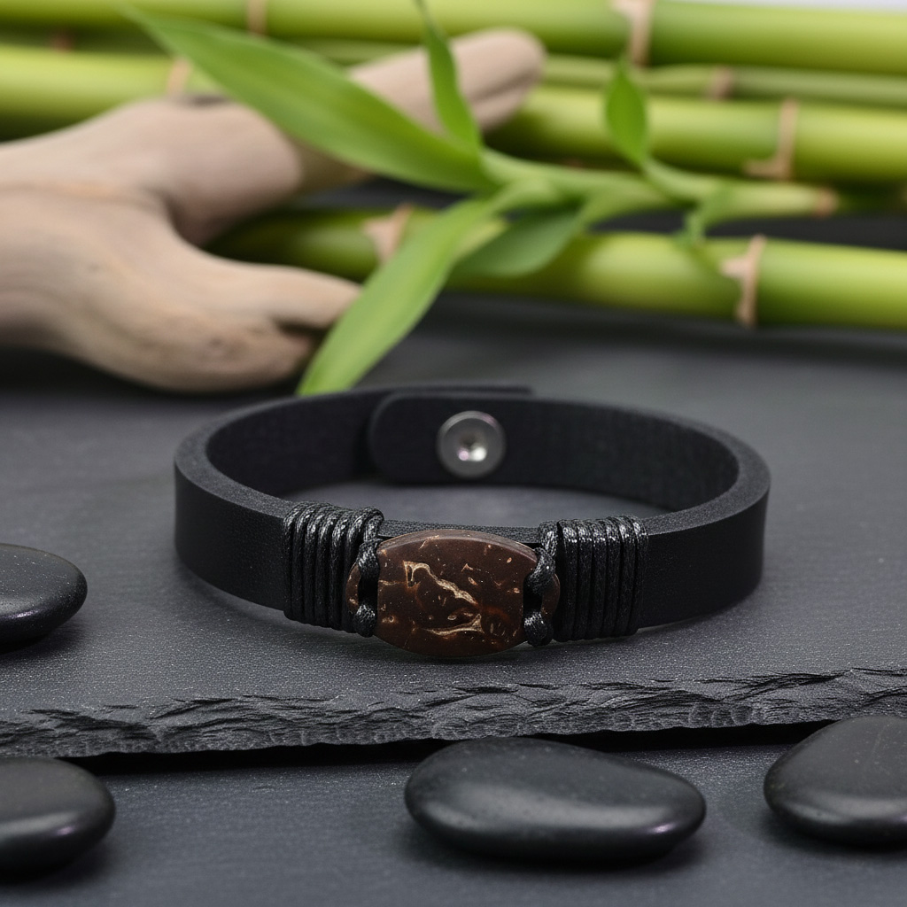 WiCard Midnight Natural NFC Bracelet