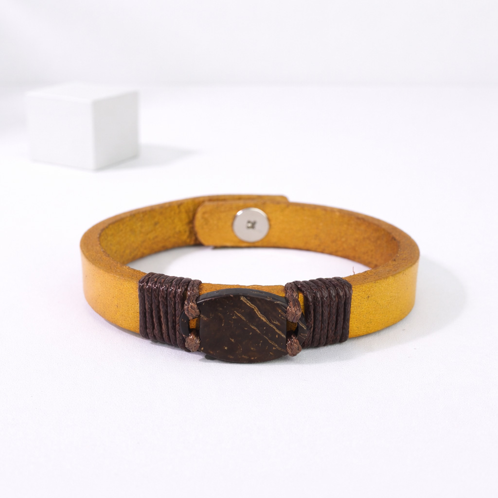 WiCard Mustard Heritage NFC Bracelet