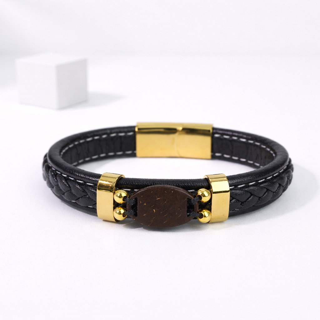 WiCard Black Royal Gold NFC Bracelet