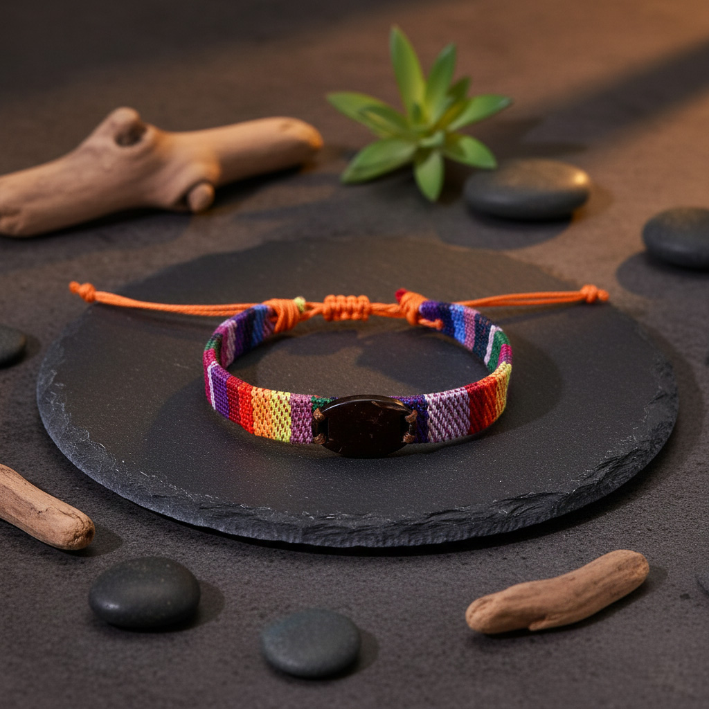 WiCard Rainbow Cord NFC Bracelet