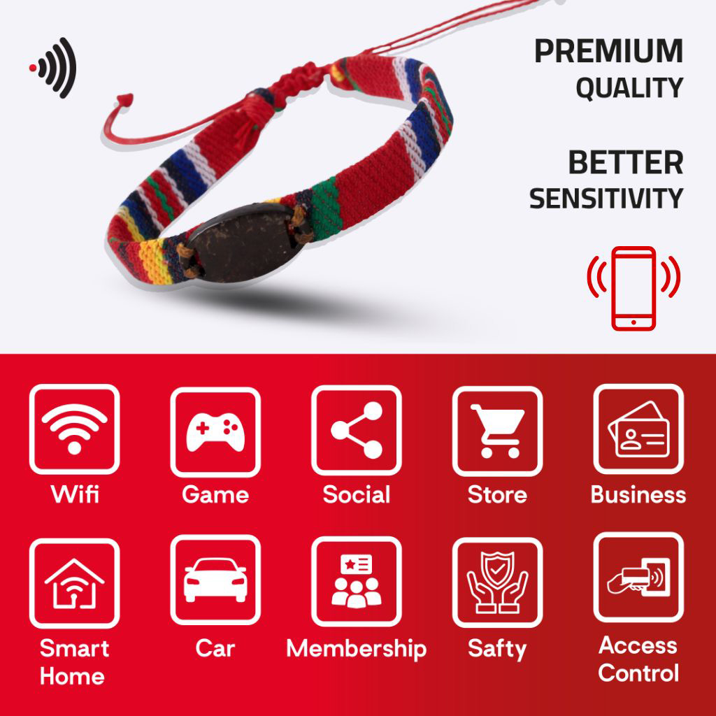 WiCard Colorwave NFC Bracelet