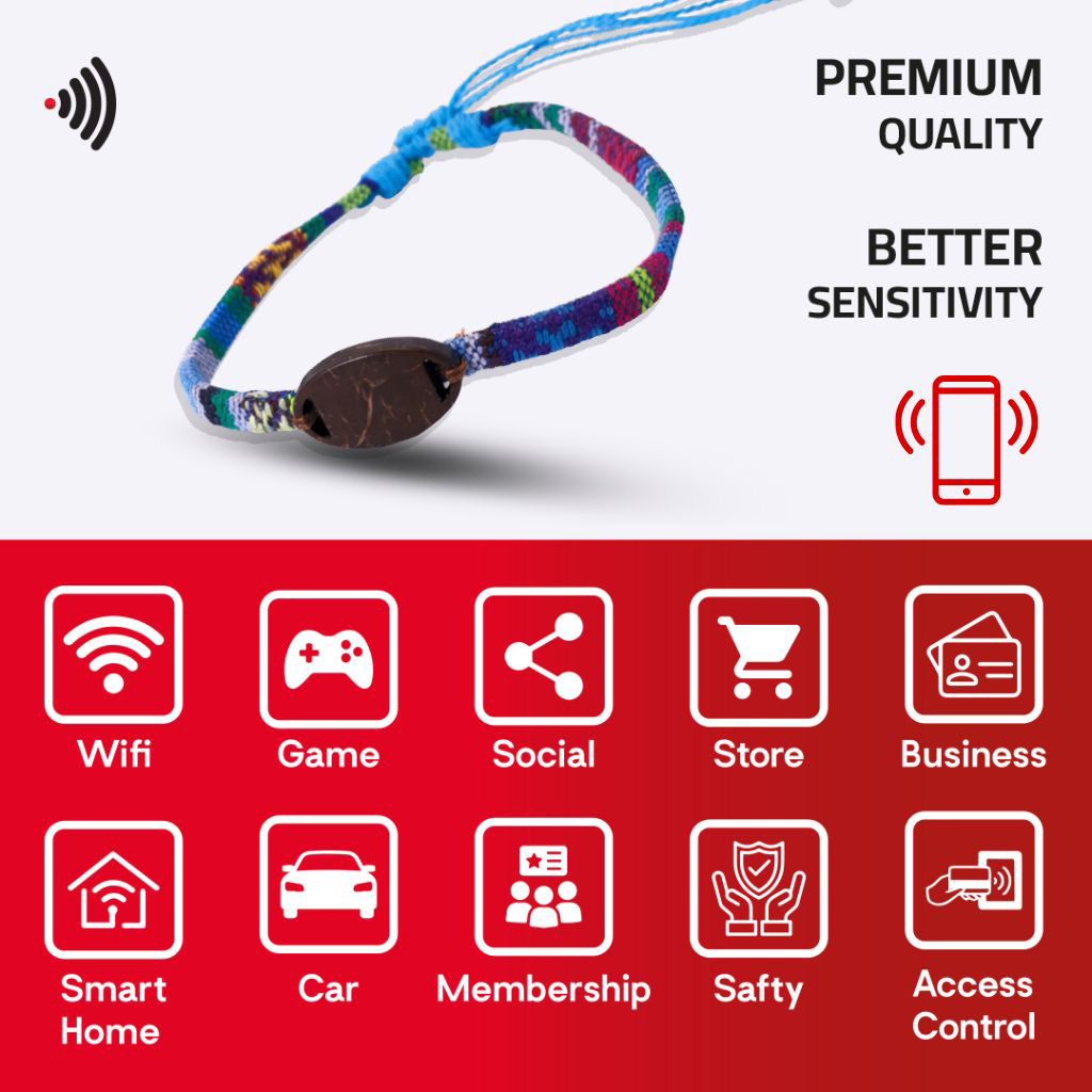 WiCard Sky Thread NFC Bracelet