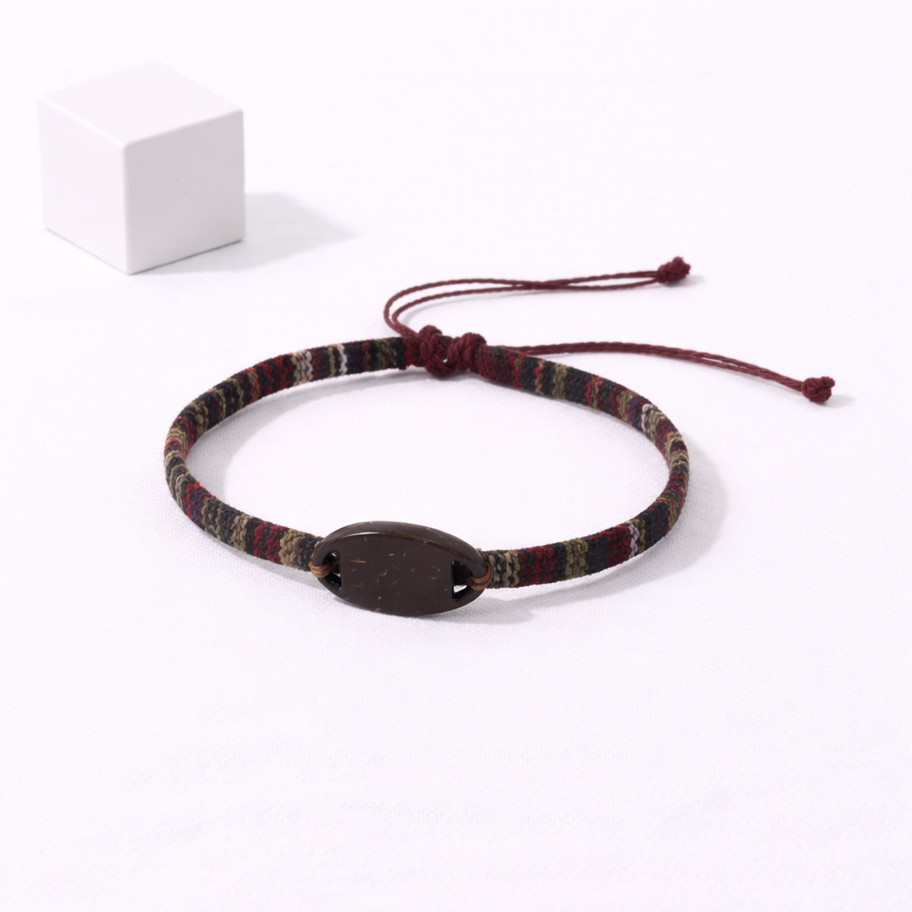 WiCard Burgundy Thread NFC Bracelet