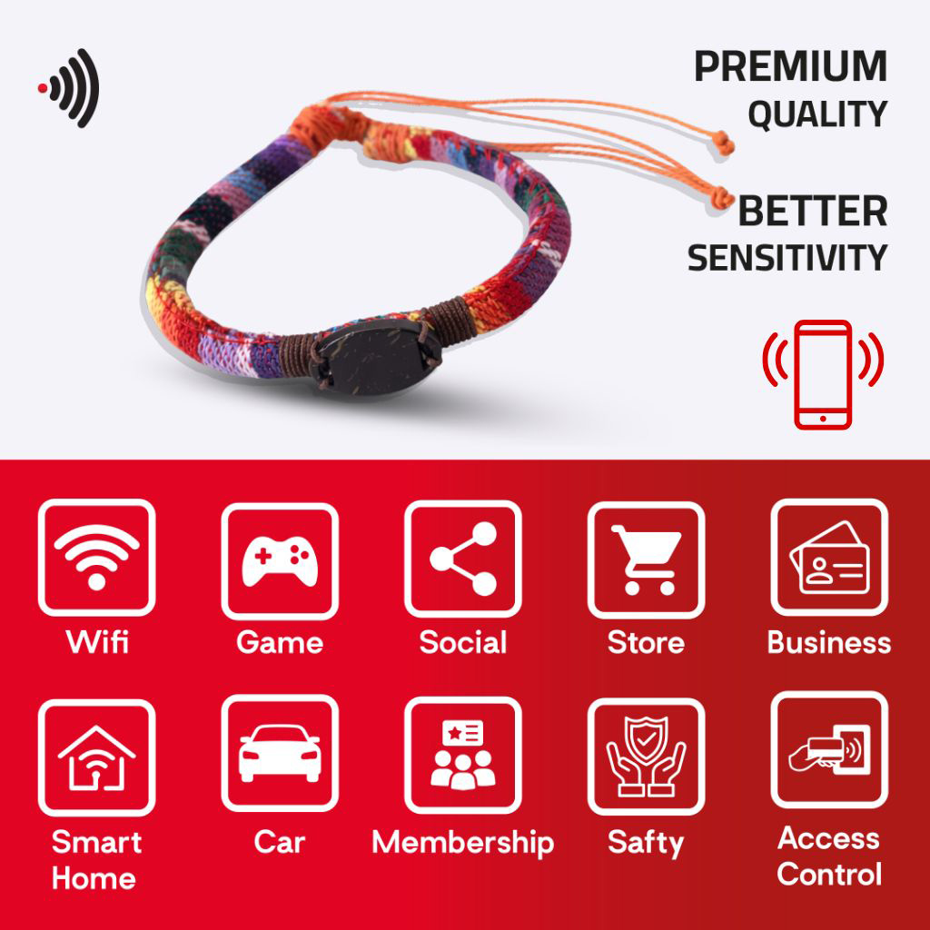 WiCard Sunset Fusion NFC Bracelet