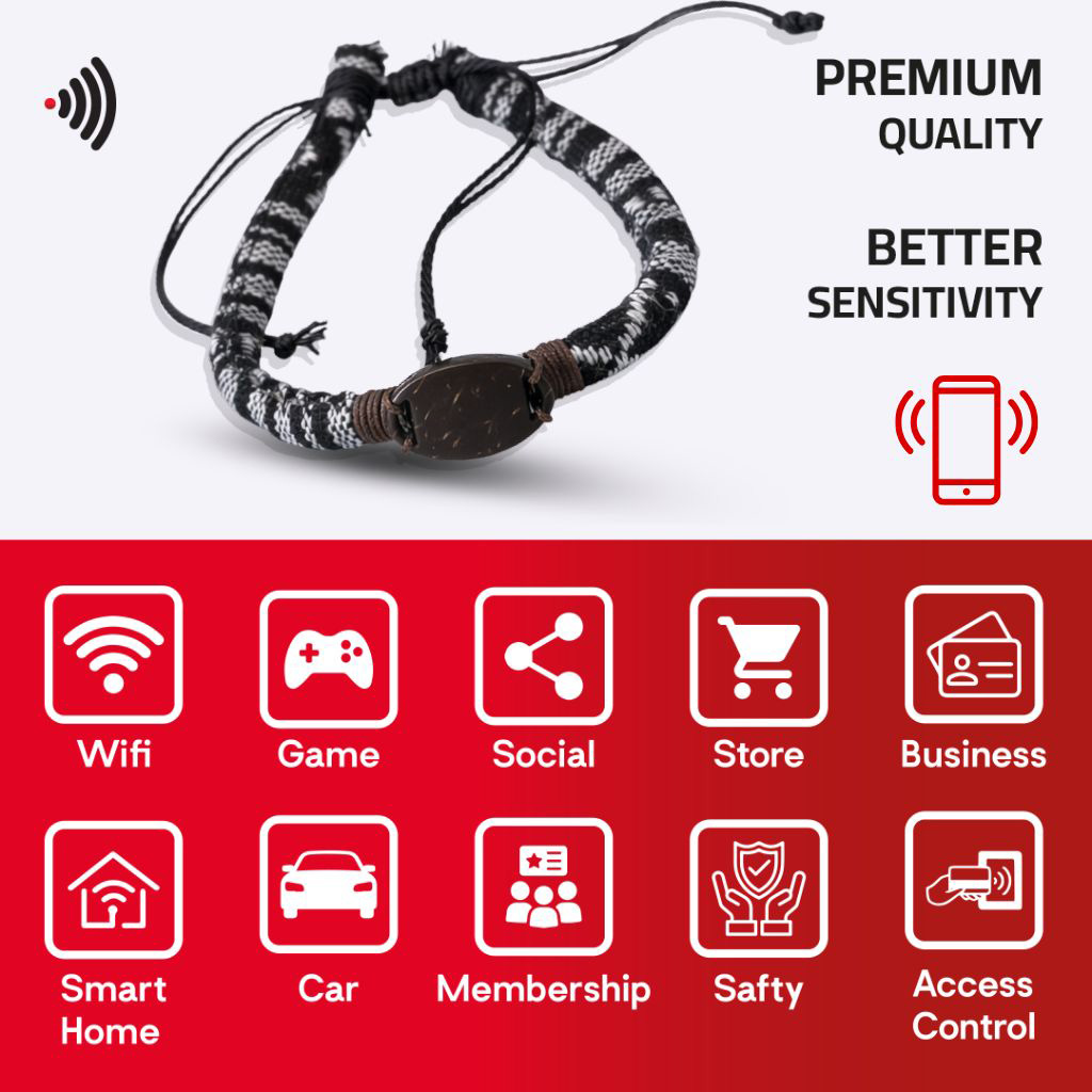 WiCard Mono Edge NFC Bracelet