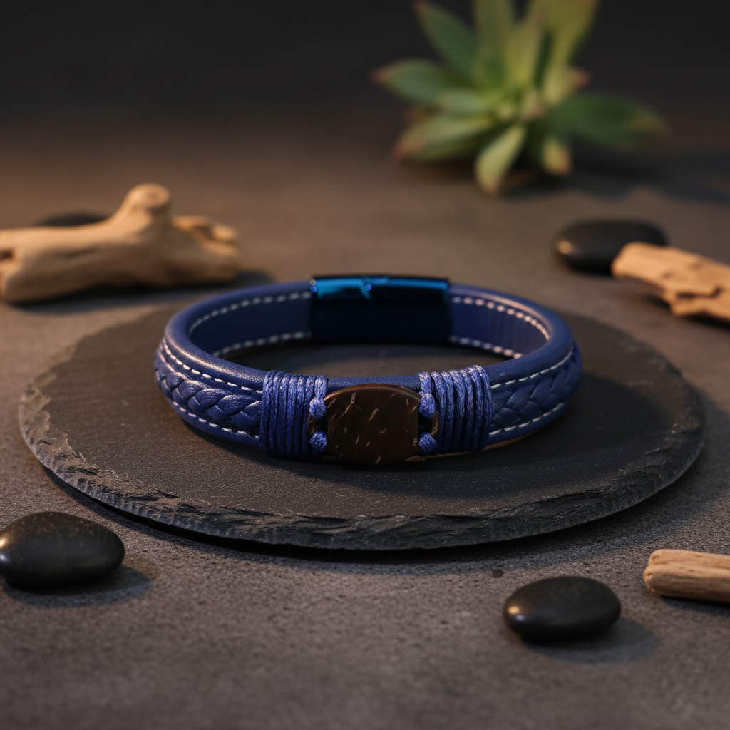 WiCard Royal Blue Executive NFC Bracelet