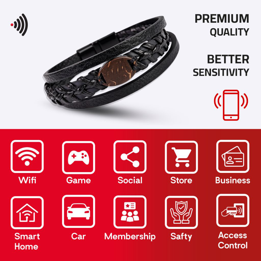 WiCard Shadow Layer NFC Bracelet
