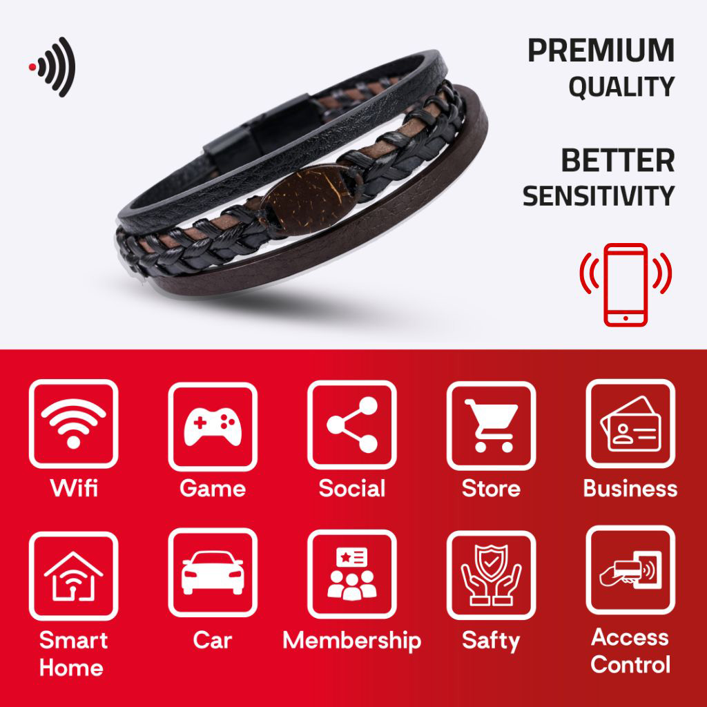 WiCard Nightline NFC Bracelet