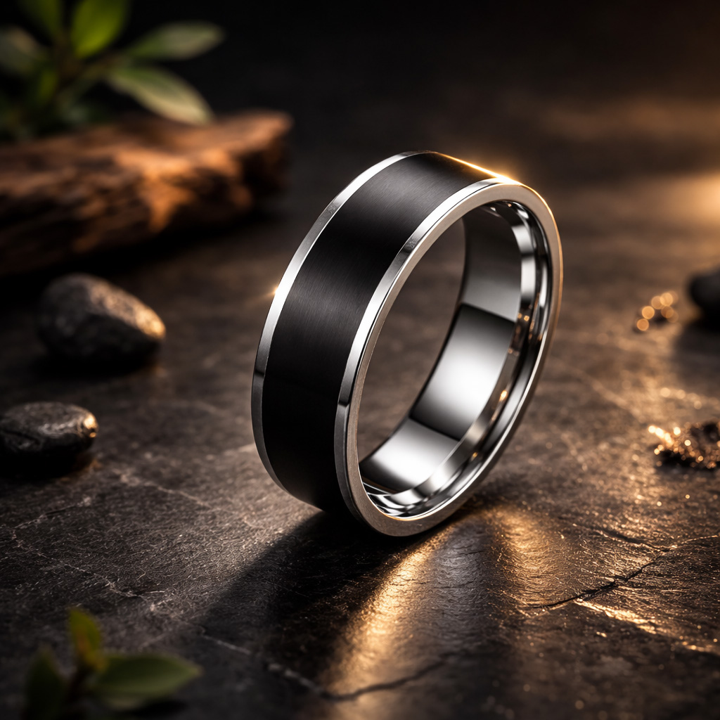 WiCard Titanium Edge NFC Ring