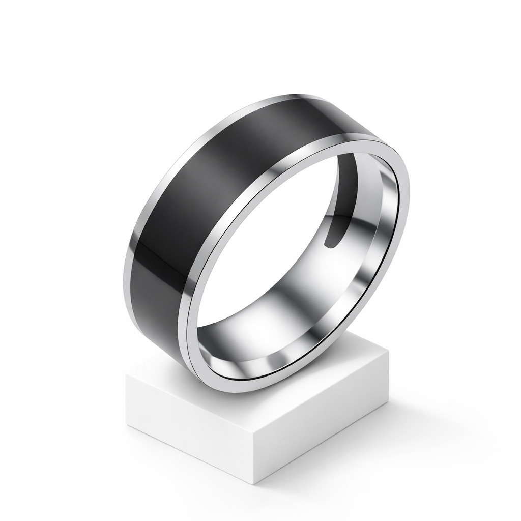 WiCard Titanium Edge NFC Ring