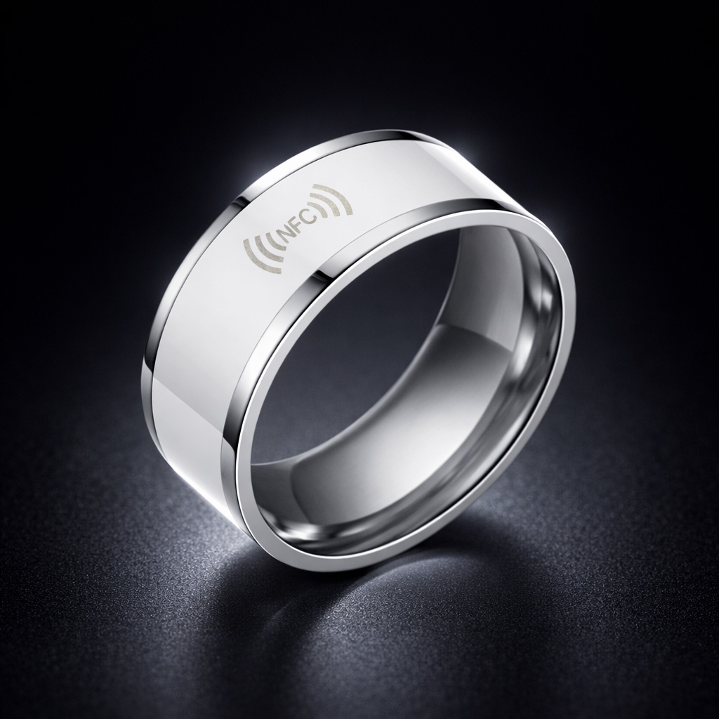 WiCard Arctic White NFC Ring