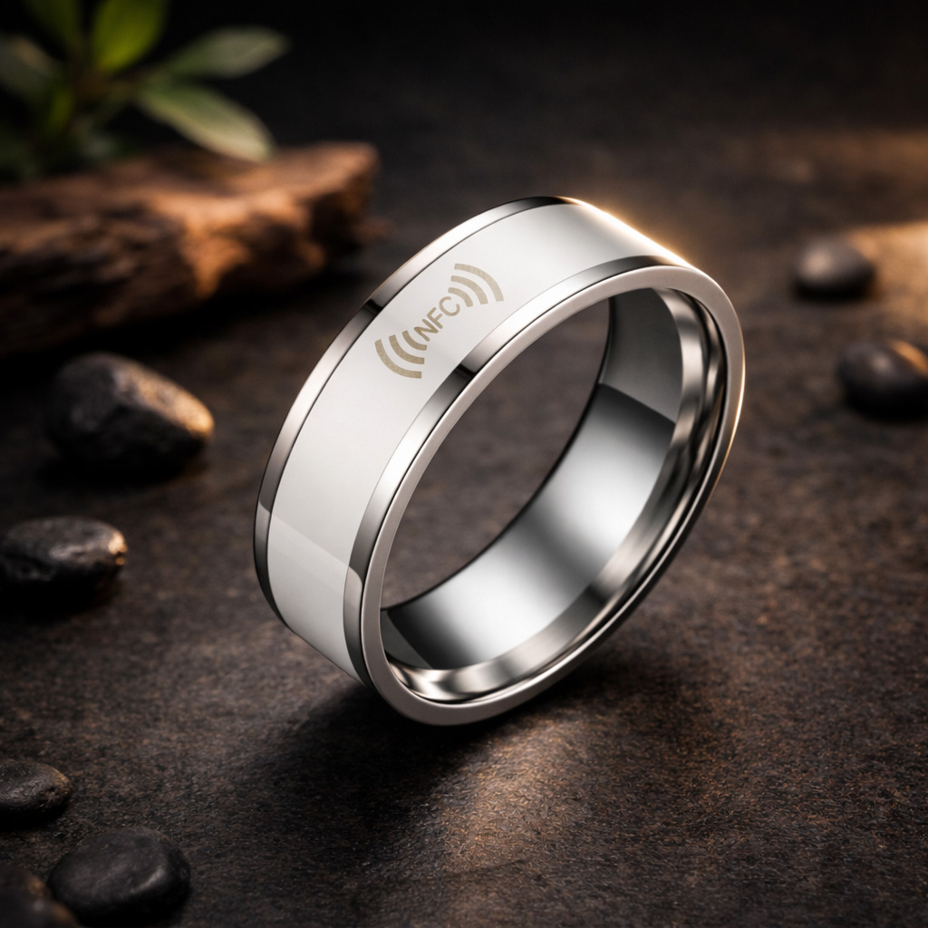 WiCard Arctic White NFC Ring