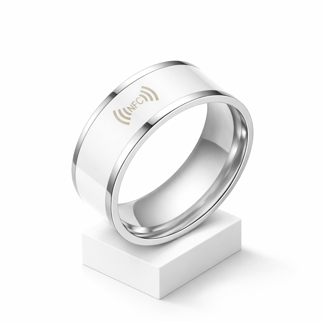 WiCard Arctic White NFC Ring