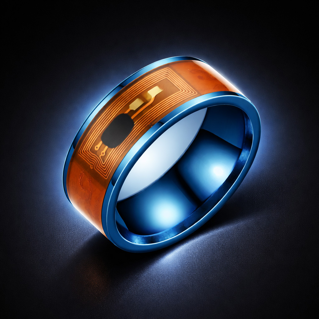WiCard Cyber Blue NFC Ring
