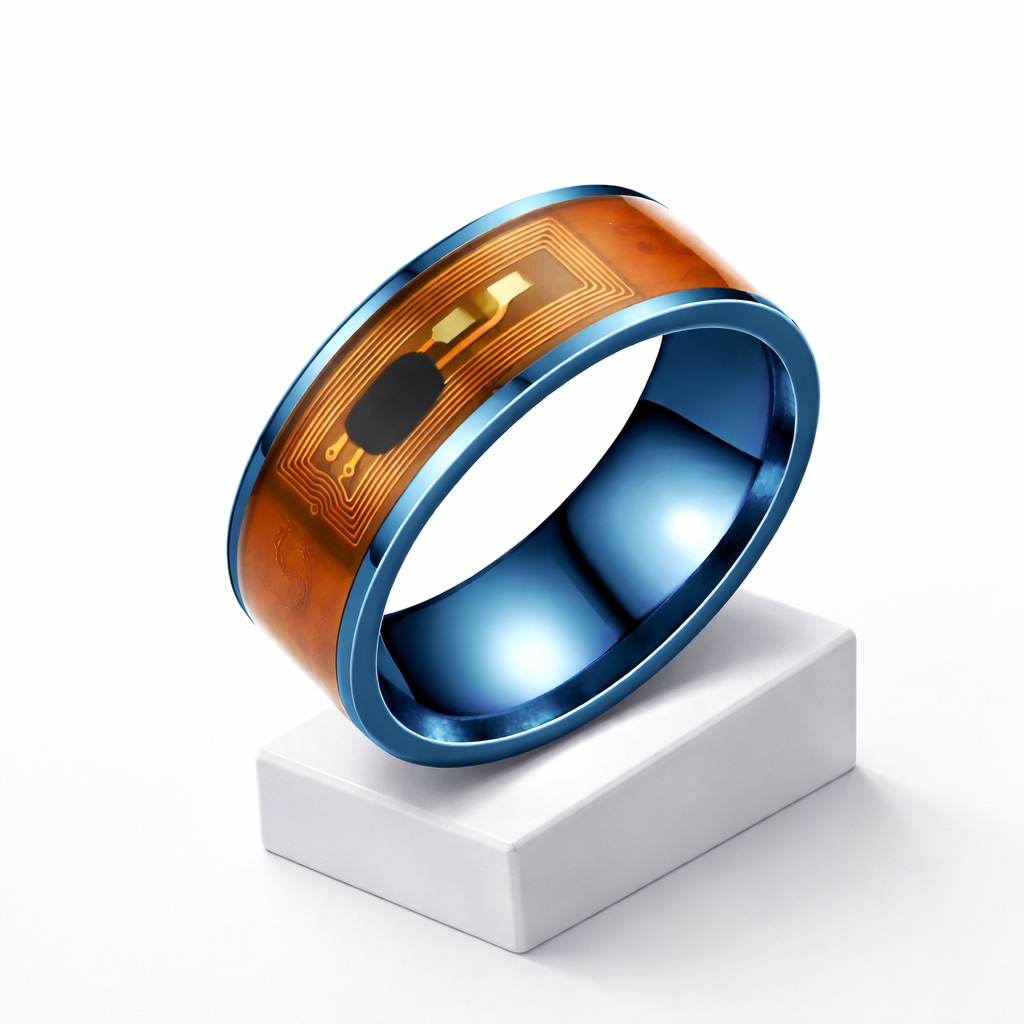 WiCard Cyber Blue NFC Ring