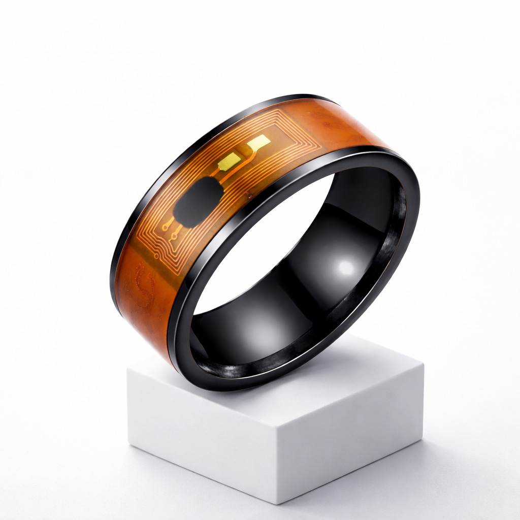 WiCard Cyber Black NFC Ring