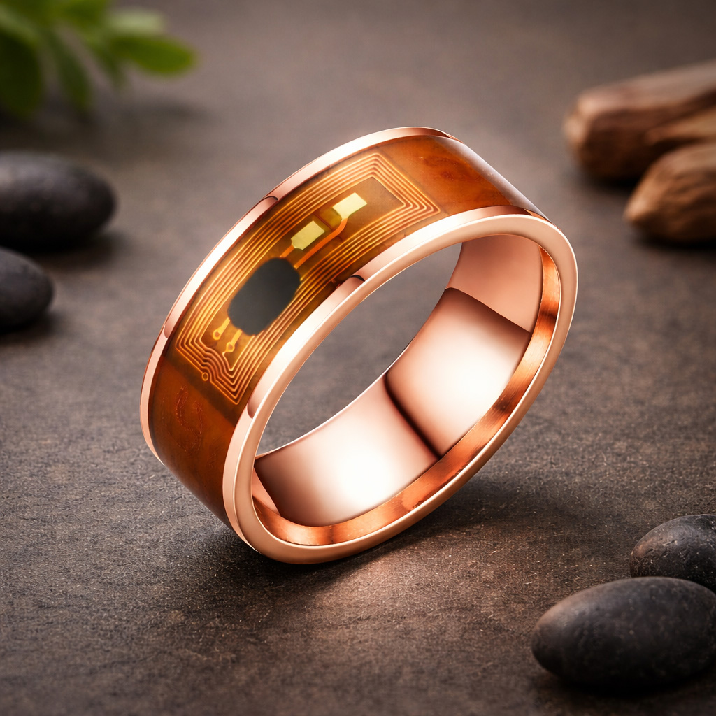 WiCard Rose Circuit NFC Ring
