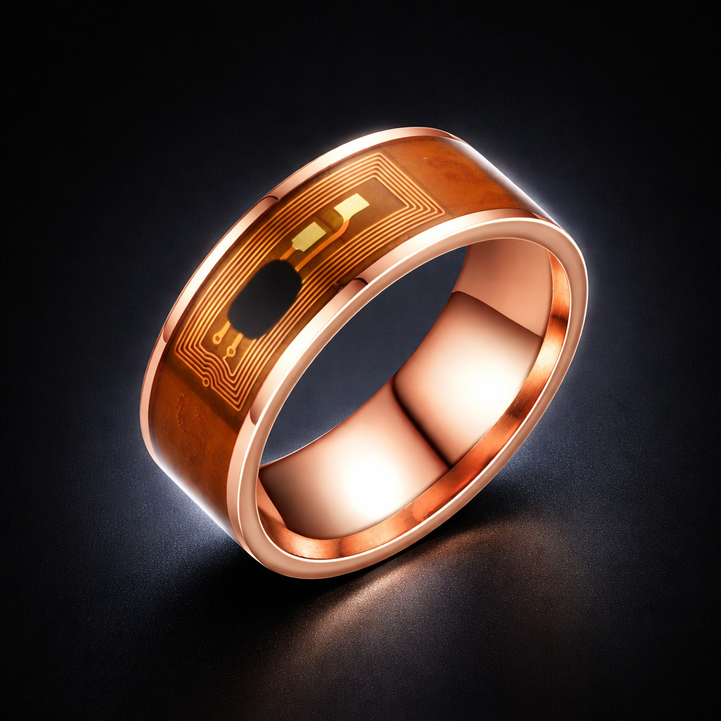WiCard Rose Circuit NFC Ring