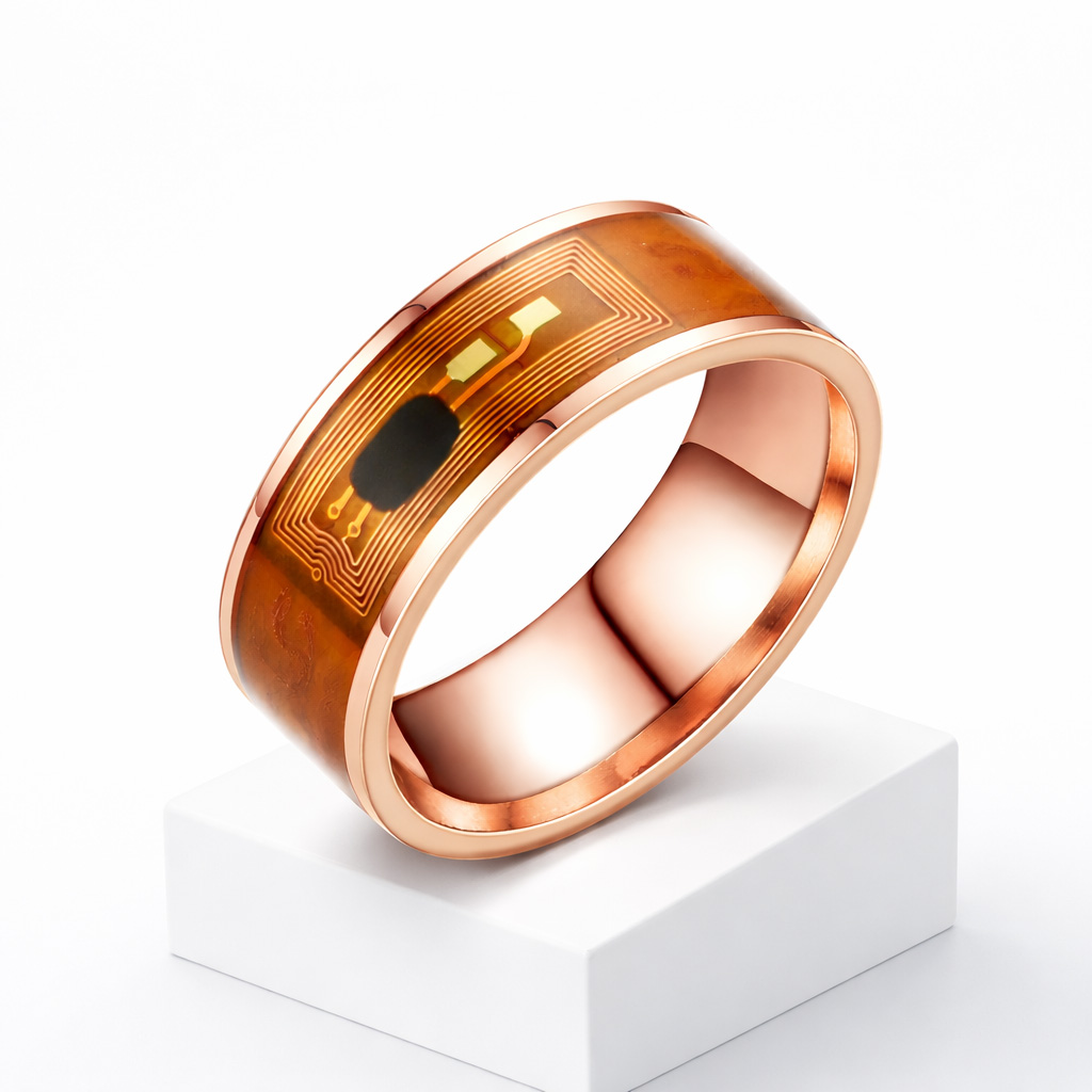 WiCard Rose Circuit NFC Ring