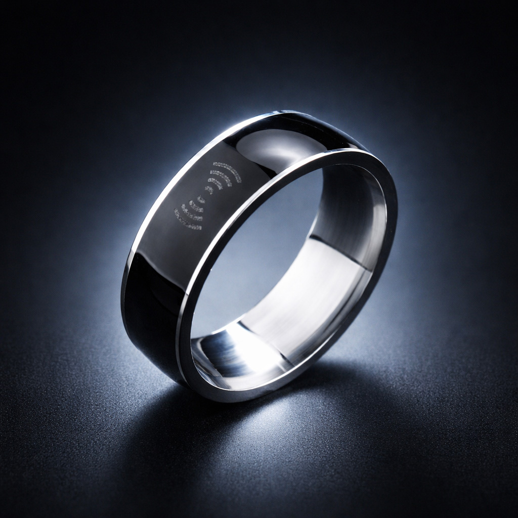 WiCard Shadow Black NFC Ring