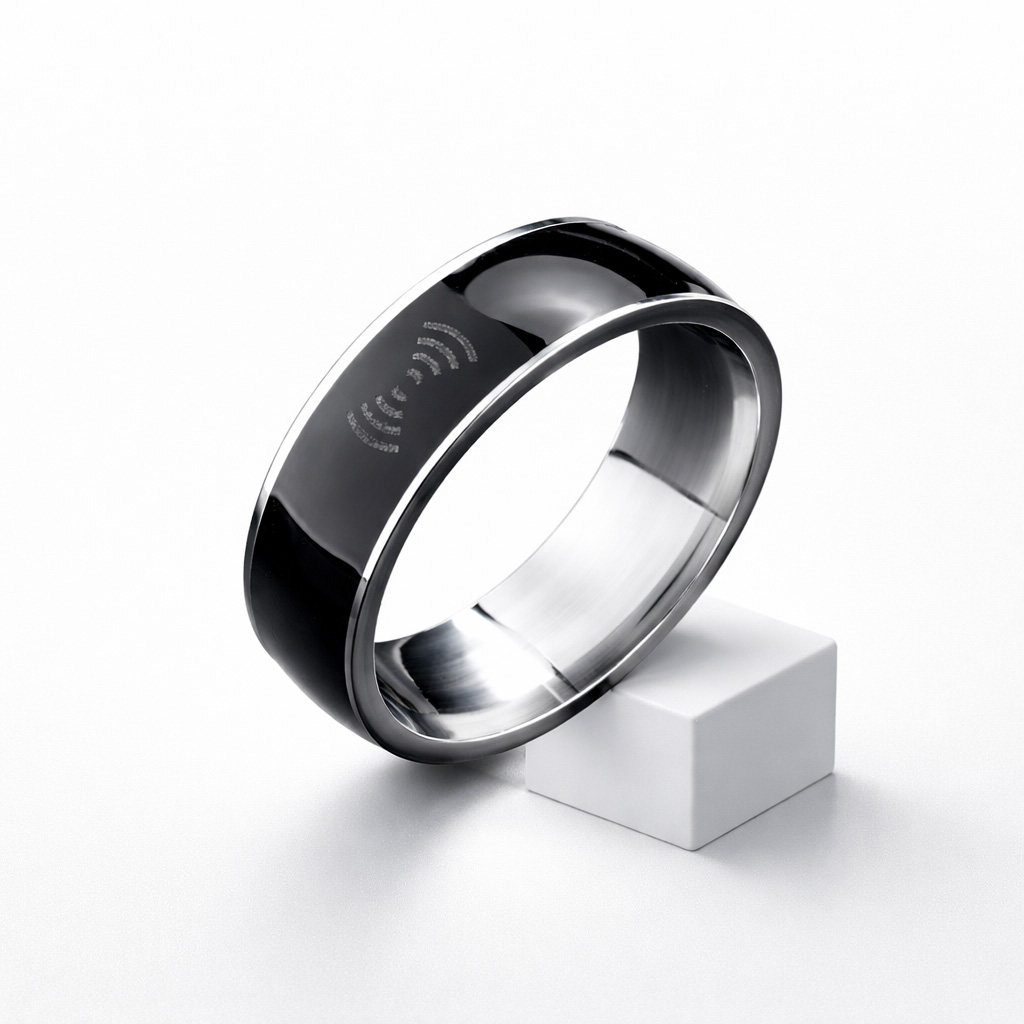 WiCard Shadow Black NFC Ring